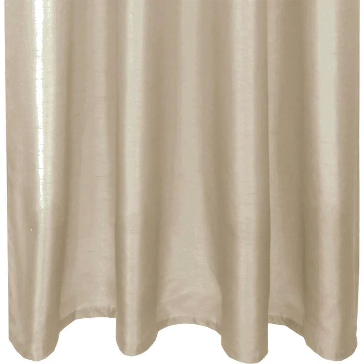 Gardine Blickdicht mit Kräuselband ( Taupe hell ) in 140x245cm ( Breite x Höhe ) – Bild 3