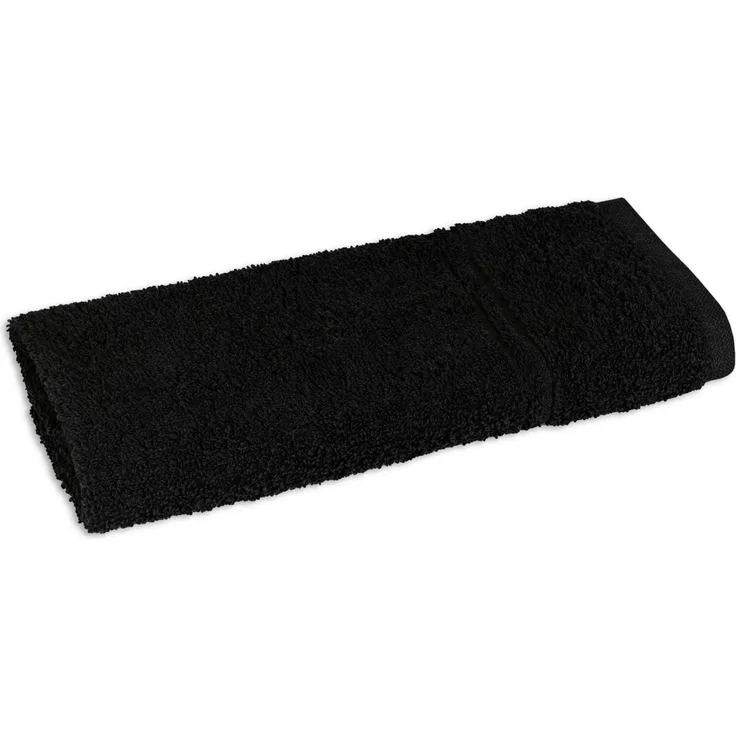 aurora Objektwäsche Badetücher Gästetuch Rio 30x50cm - 450 g/m² schwarz, 100%BW