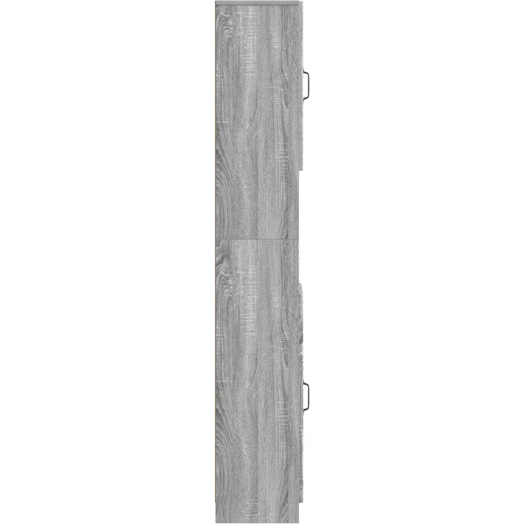 vidaXL Badezimmerschrank mit offenem Regal UTRECHT Sonoma-Grau 897701 – Bild 4