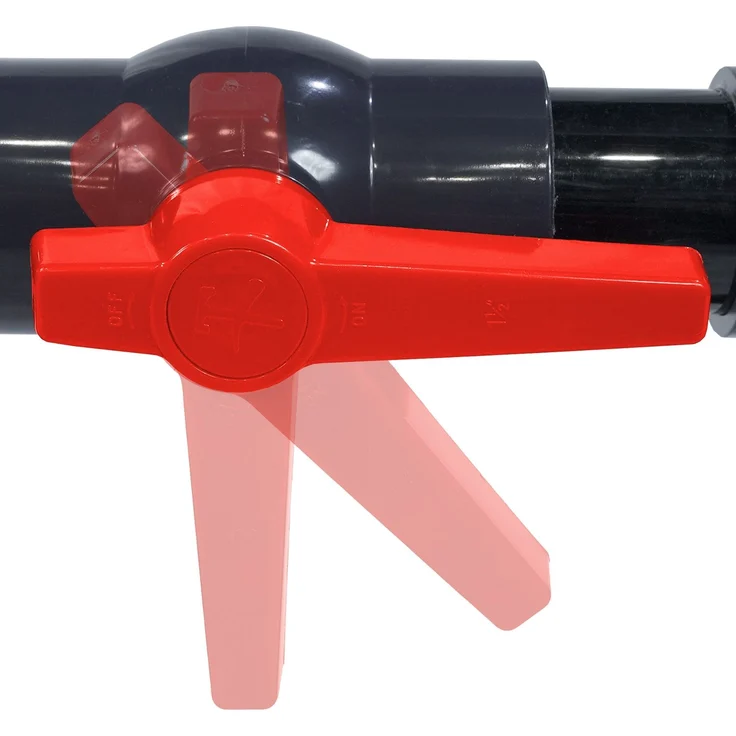 Miganeo Bypass Solarweiche mit Kugelhähnen - 32 / 38 mm – Bild 3