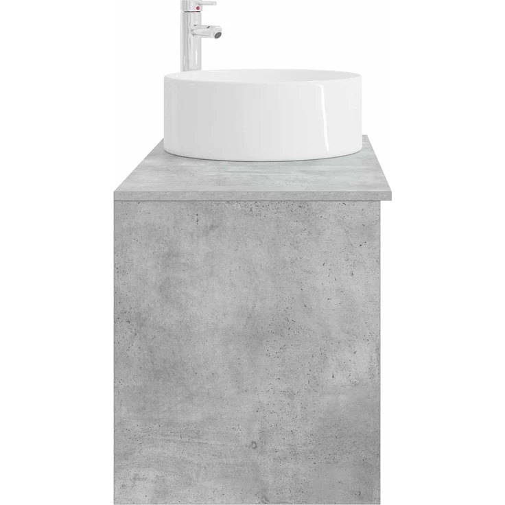 vidaXL Badezimmerschrank-Set 2 stk. Betongrau 79,5 x 44,5 x 80 cm 3403931 – Bild 5
