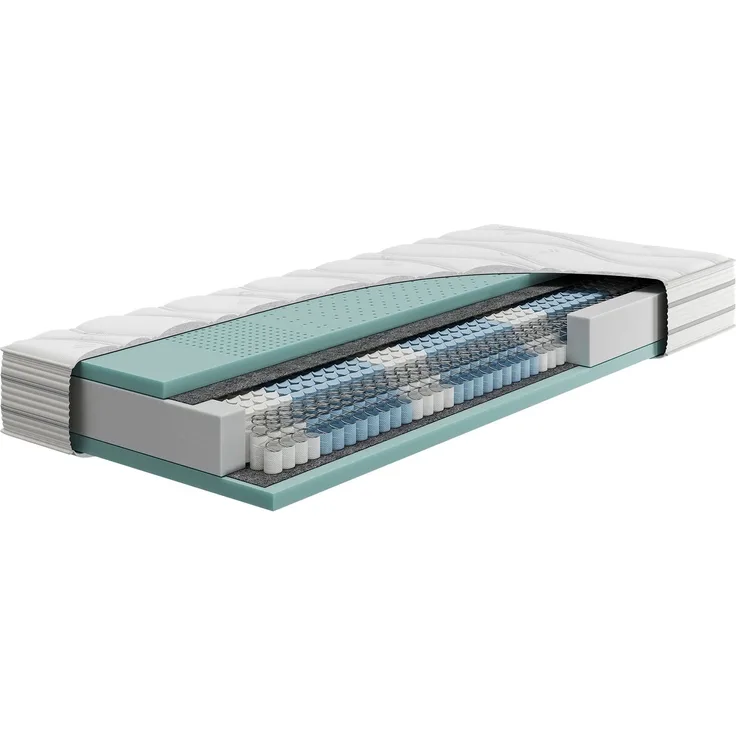 Hn8 Luxus-Taschenfederkern-Matratze "Emotion Pro TFK", 80 x 200 cm, Höhe: ca. 23 cm