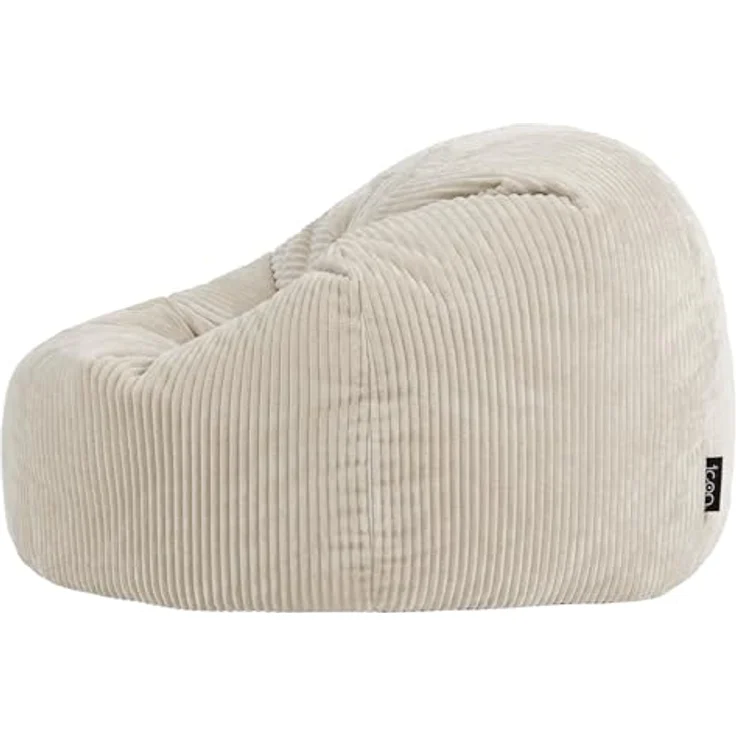icon Sitzsack Erwachsene XXL aus Cord „Kingston“, Sitzsack XXL, Made in Germany, für Erwachsene & Kinder, für Wohnzimmer – Bild 7