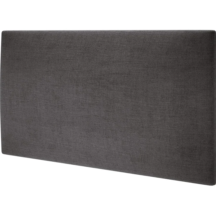 MOLLIS Polsterplatte, Rechteckiges und Dekoratives Wandpaneel, Geeignet als Bettkopfteil oder Aufprallschutz, Reduziert Schall und Verbessert Akustik, aus Schaumstoff, 60 x 30 cm, Graphitbraun
