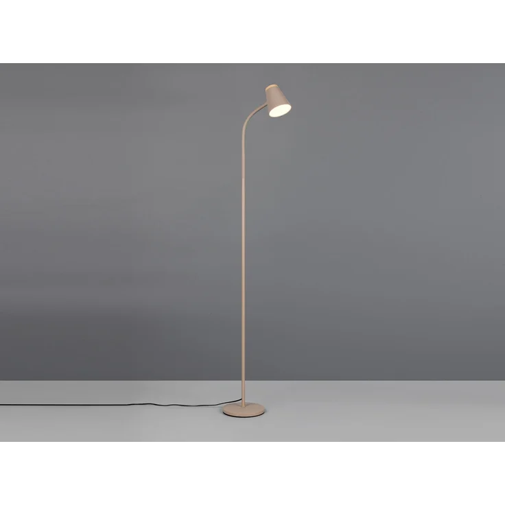 LED Stehlampe PONGO Beige flexibel biegsam, Höhe 145cm – Bild 3