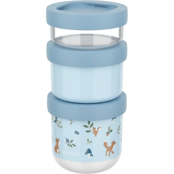Mepal X Little Dutch Forest Friends Snackbox Stack – Bild 1