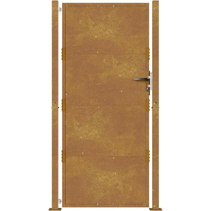 vidaXL Gartentor 100x175 cm Cortenstahl 153206 – Bild 4