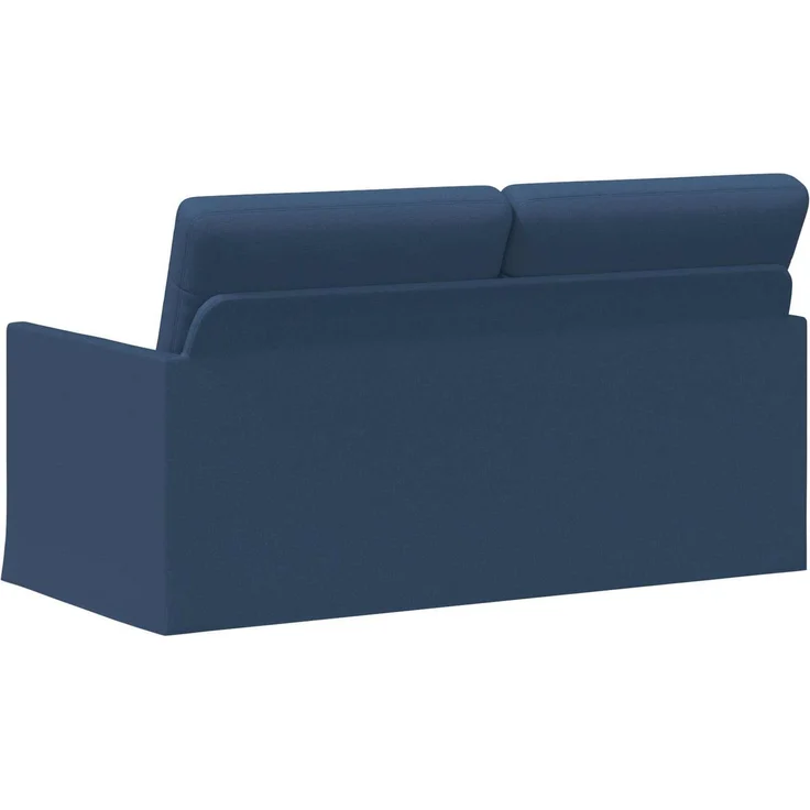 vidaXL 2-Sitzer Sofa Blau 150 x 81 x 82 cm Stoff 42041081 – Bild 4