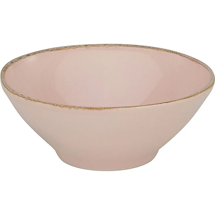CreaTable 22120 PINK LADY Müslischale 15,5 cm, rosé / Steingut / Mehrzweckschale / Schale – Bild 1