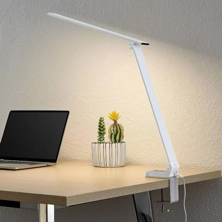Prios Schreibtischlampe Tamarin, Enthalten, 1 x 13 W LED, universalweiß – Bild 2