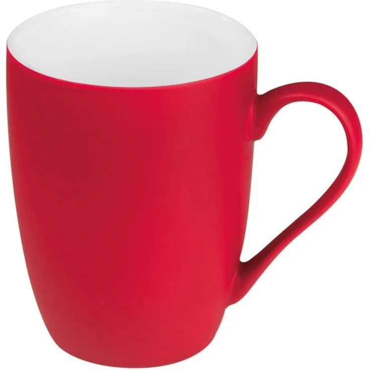 Macma Tasse Porzellantasse / Kaffeetasse / Fassungsvermögen: 300 ml / Farbe: rot
