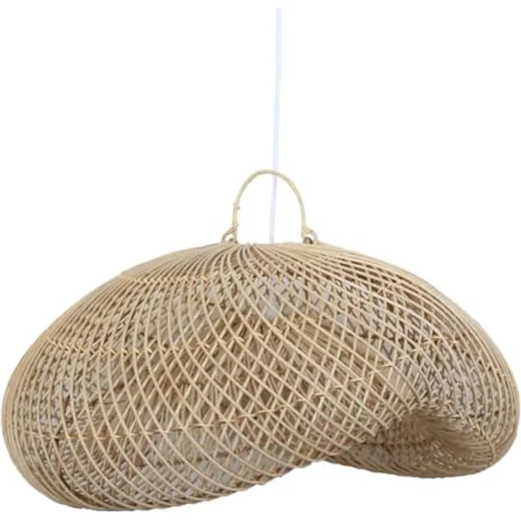 Rattan Lampe Luna M – Bild 7
