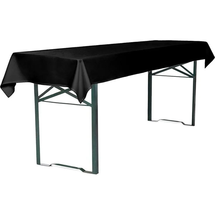 TexDeko Bankauflage Bierbankauflagen-Set mit Tischdecke 100x250 cm (universal) 3TLG Set, (Set, 2x Auflage + 1x Tischdecke), blickdicht & waschbar – Bild 4