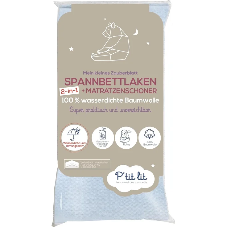 P'tit Lit Bettlaken Magique 2-in-1,