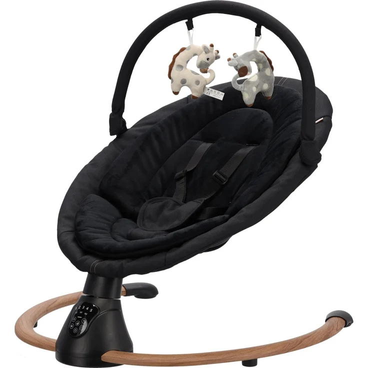 Qute Babyschaukelstuhl – Q-Rocker 2.0 Woody - Ebon