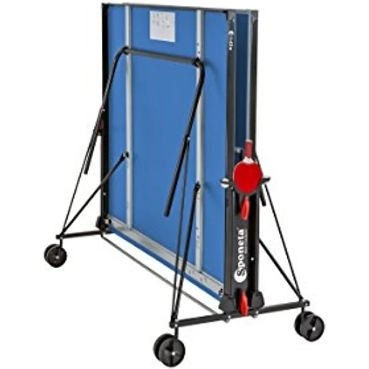 SPONETA 'S 1-43 e' Tischtennisplatte, wetterfest, klappbar, blau, 152,5 x 274 x 76 cm – Bild 3