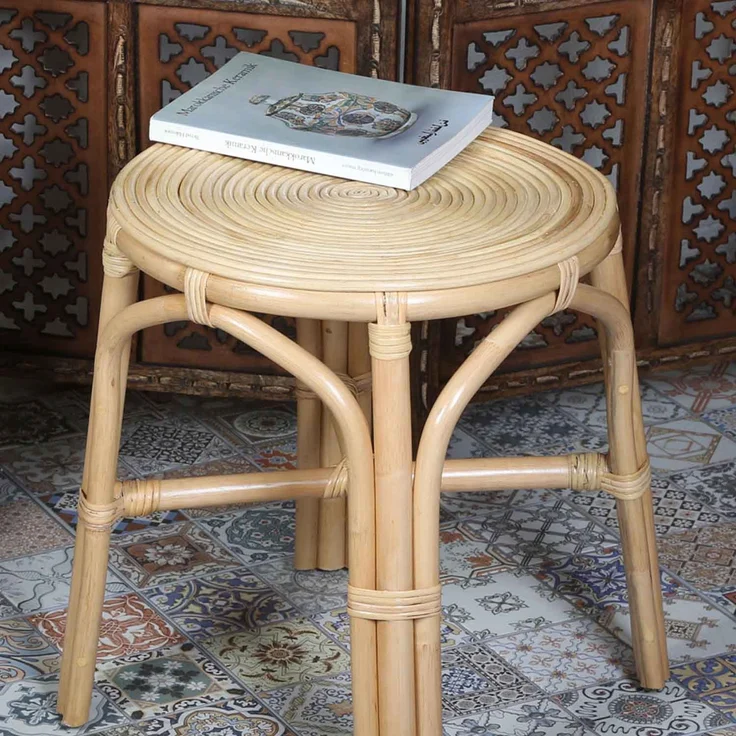 Rattan Beistelltisch Deria – Bild 5