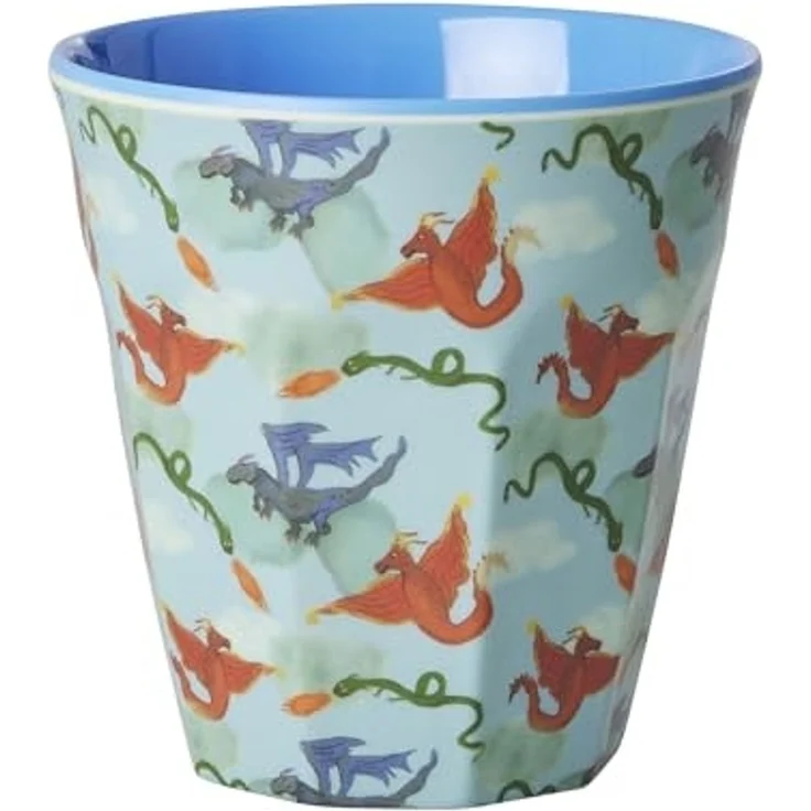 Rice Dragon Print Melamin Becher 250 ml – Bild 1