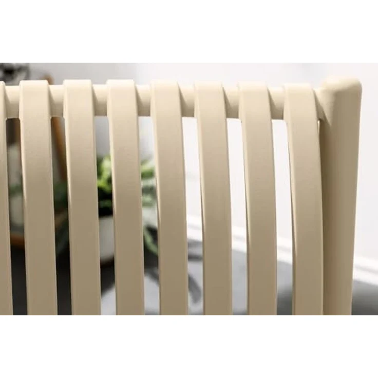 riess-ambiente Gartenstuhl STUDIO ITALIA greige · wetterfester Stapelstuhl für In-/Outdoor (Einzelartikel, 1 St), pflegeleichter Balkonstuhl · leichtes Design · stabil · für Terrasse – Bild 5