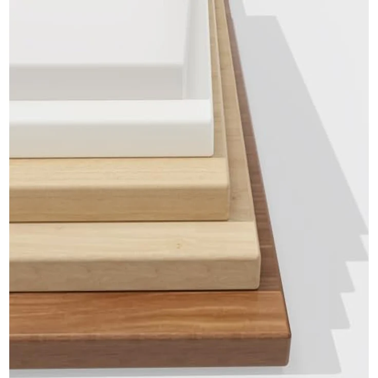 BISLEY Desktop, melaminharzbeschichtete MFC Tischplatte, mit 2 mm ABS Kante, DT251606005, H: 25 x B:1600 x T:600 mm, 008 lincon wallnuss – Bild 5