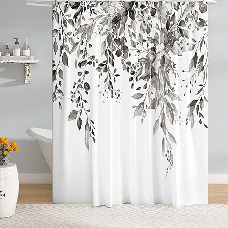 M&W DAS DESIGN Duschvorhang 180x200 Shower curtains Duschvorhang anti schimmel Waschbar