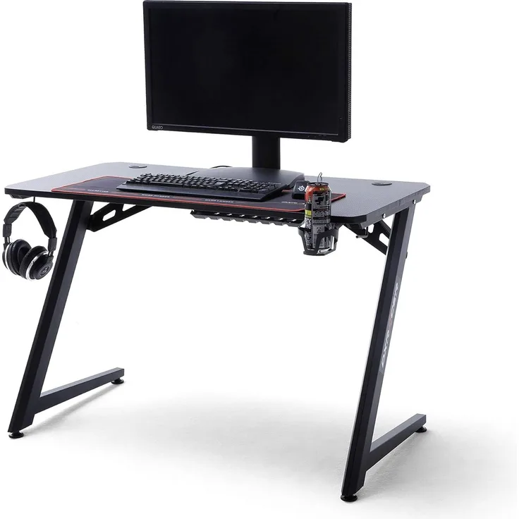Gamingtisch DX-Racer in schwarz 111 cm