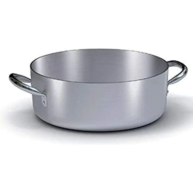 BALLARINI 7016. 40 cm niedrig Kasserolle mit Zwei Griffen in grobe, Aluminium, 40 cm