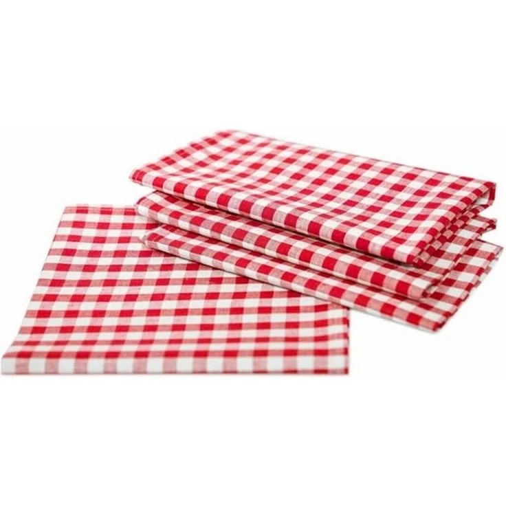 texpot Tischdecke kariert Landhausstil Bauernkaro 100% Baumwolle (1-tlg) – Bild 4