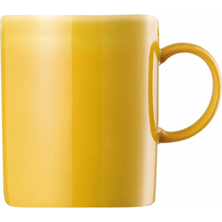 Thomas Sunny Day Becher mit Henkel, Kaffeetasse, Porzellan, Yellow / Gelb, Spülmaschinenfest, 300 ml, 15505 – Bild 5