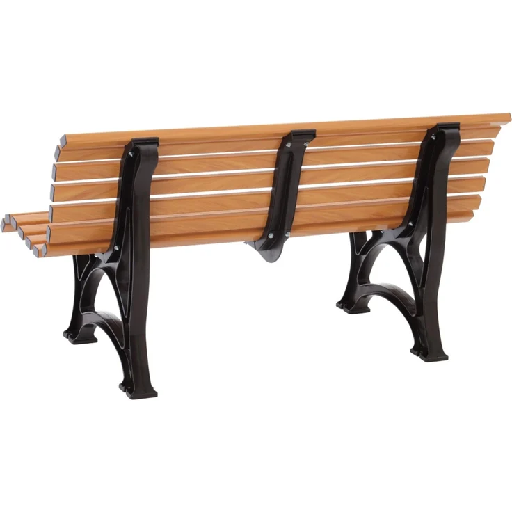 Blome Gartenbank Helgoland braun 3-Sitzer – Bild 2
