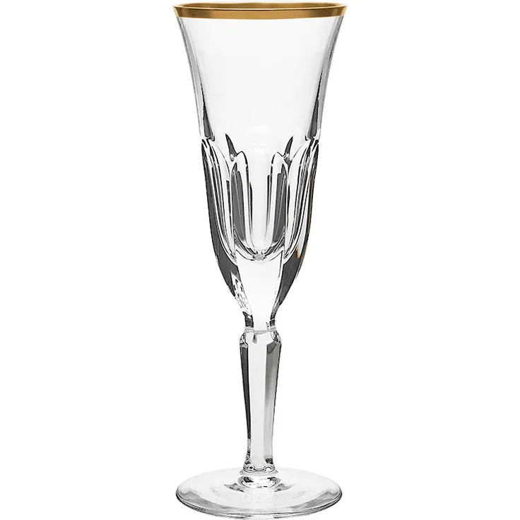 Sektglas Kristall Palais Gold clear (21,5 cm)