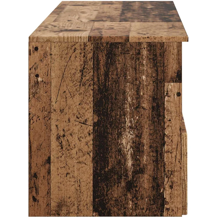 vidaXL Badezimmerschrank-Set 2 stk. Altholz 92,5 x 44,5 x 50 cm 3404122 – Bild 5