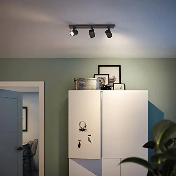Philips myLiving Spot Runner 3flg. 3x20W schwarz exkl. LM – Bild 4