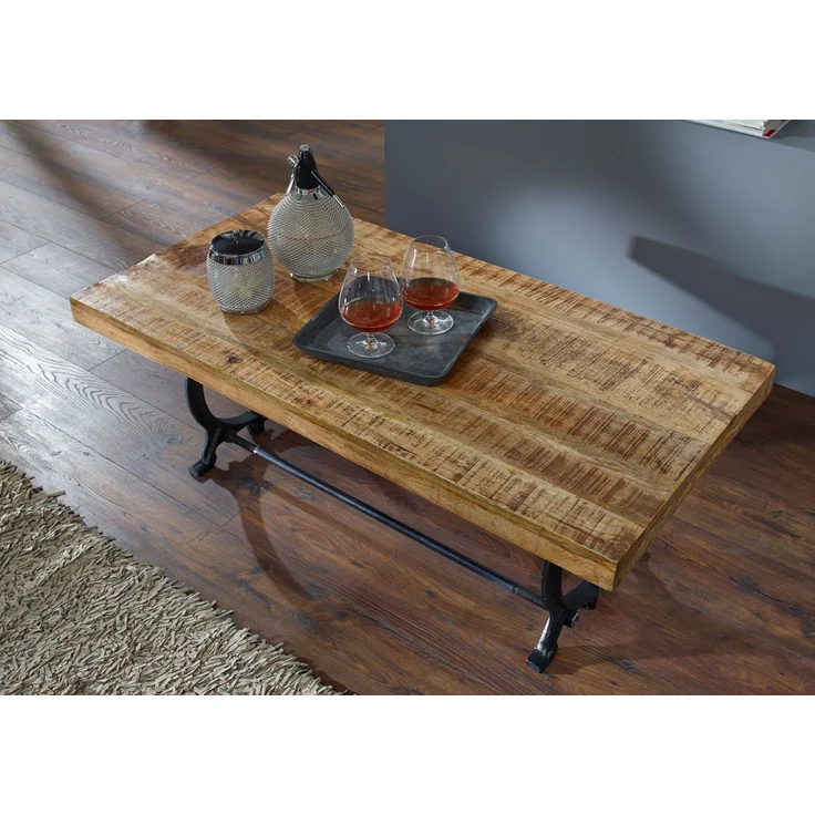 Couchtisch Altholz 120x60x45 lackiert INDUSTRIAL #35 – Bild 2