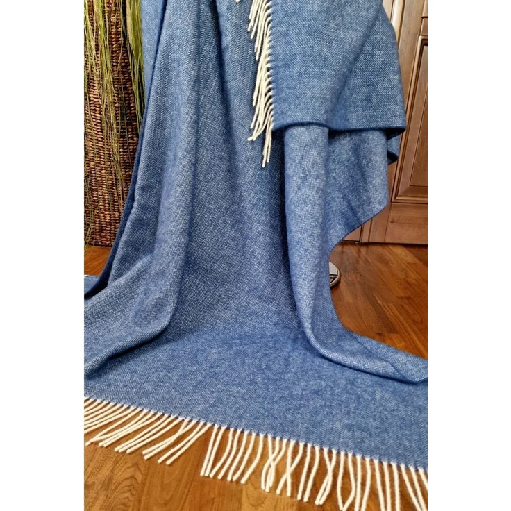 Wolldecke "TIROL A" 100 % Wolle, 140 x 200 cm in versch. Farben, STTS – Bild 4