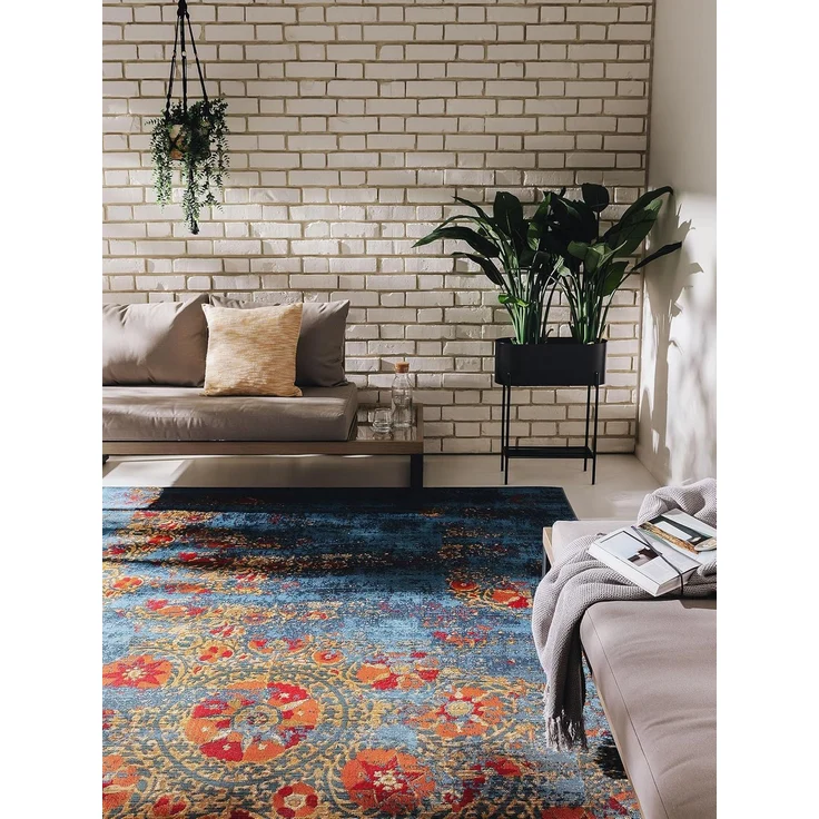 benuta Outdoorteppich Artis, rechteckig, Höhe: 5 mm, Kunstfaser, Outdoor,Abstrakt, Boho-Style, Esszimmer,Küche