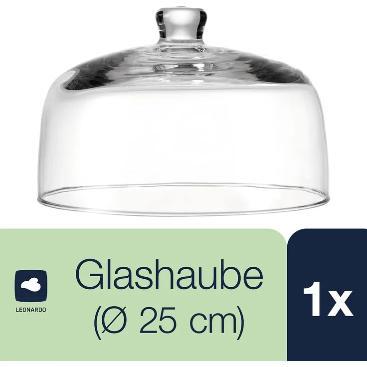 Leonardo TWENTY 4 Glas Glocke 25cm
