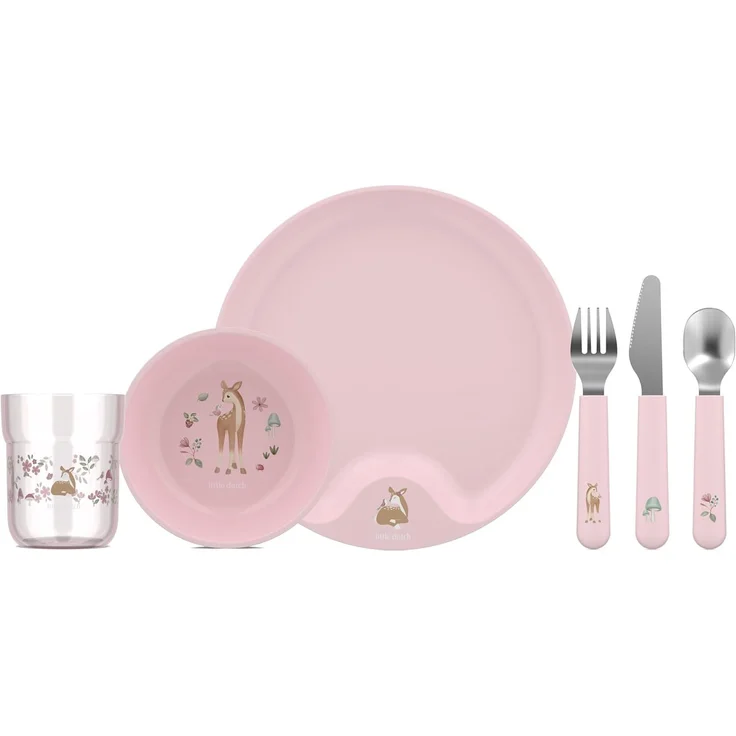 Mepal Fairy Garden Kindergeschirr-Set Mio - 6-teil