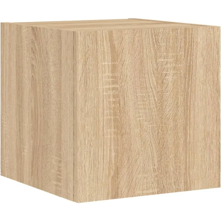vidaXL 5-tlg. TV-Wohnwand mit LED-Leuchten Sonoma-Eiche 3216862 – Bild 12