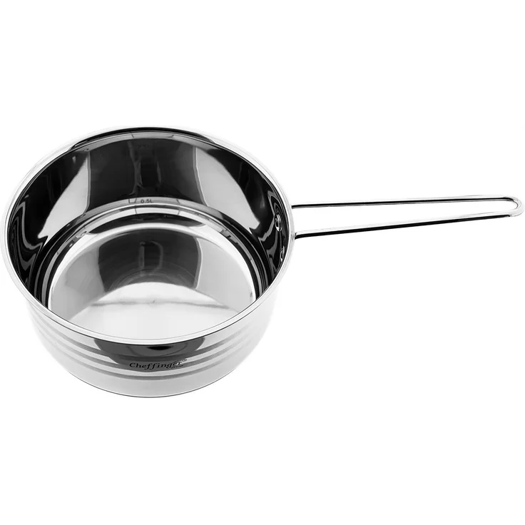 5 teiliges Edelstahl Saucenpfannen-Set - Induktionsgeeignet & Antihaft – Bild 4