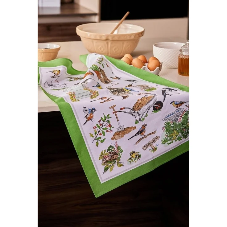 Ulster Weavers Geschirrtuch Garden Birds, (Set, 1-tlg, Set), perfekte Ergänzung für Ihre Küche, 100% Baumwolle, 48x74 cm – Bild 2