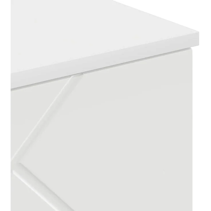 vidaXL Badezimmerschrank Wandmontiert Hochglanz Weiß 30 x 31,5 x 61 cm 883348 – Bild 8