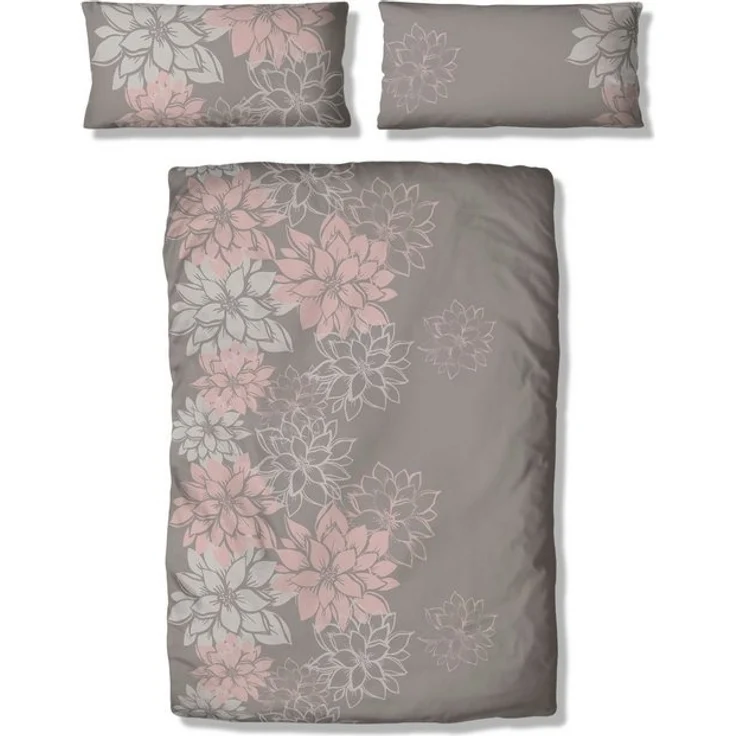 OTTO home Bettwäsche Susan in Gr. 135x200 oder 155x220 cm, Polycotton recycelt, 2 teilig, in verschiedenen Qualitäten, romantische Bettwäsche mit Blumen – Bild 4