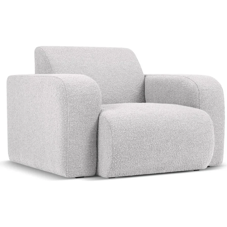 Micadoni Sessel Molino Boucle Hellgrau – Bild 2