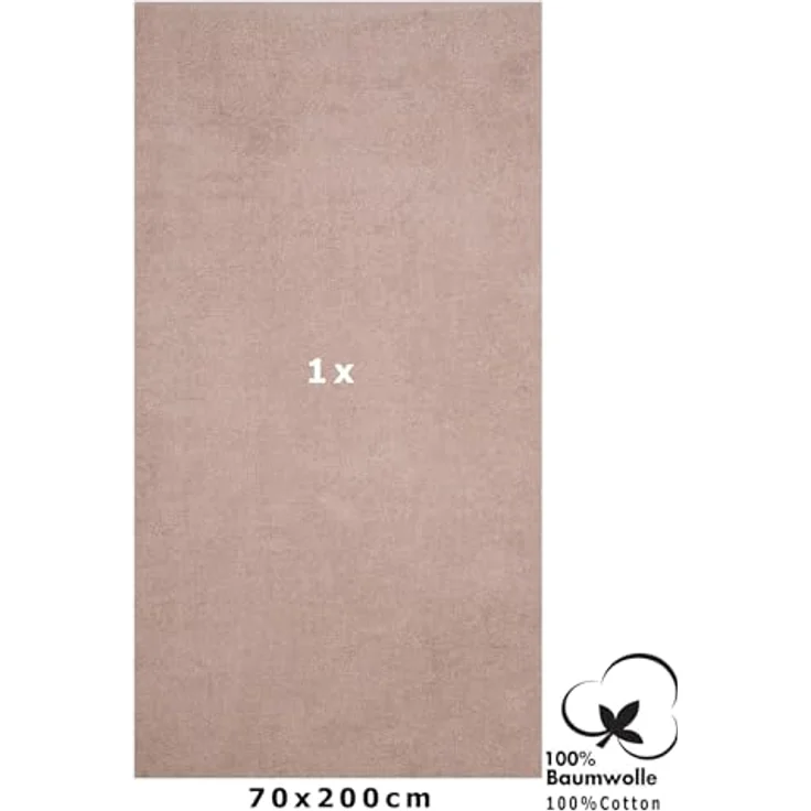 Betz Saunatuch Saunatuch groß XXL Berlin Größe 70x200 cm 100% Baumwolle, 100% Baumwolle – Bild 3
