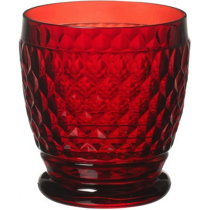 Villeroy & Boch Glas Boston Coloured, Kristallglas, Spülmaschinengeeignet, Rot, Boston, H: 10cm – Bild 2