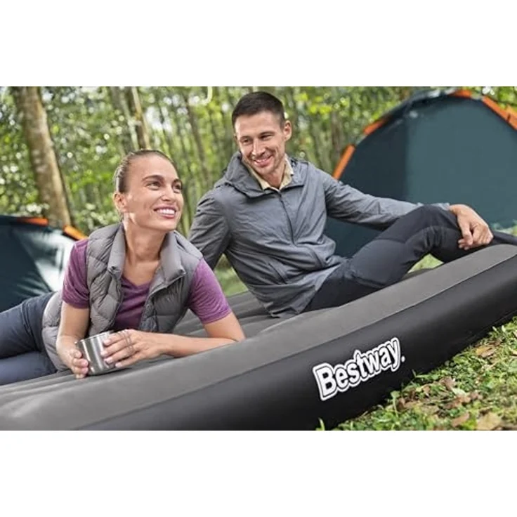 TriTech® Doppelluftbett mit USB-Elektropumpe 191 x 137 x 30 cm – Bild 3