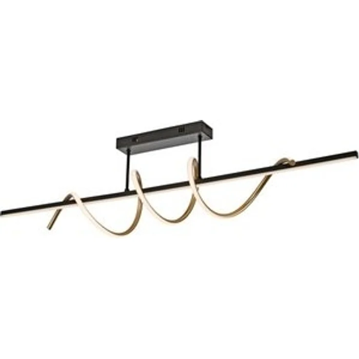 JUST LIGHT Deckenleuchte EMANDA, Dimmfunktion, LED fest integriert, Warmweiß, LED, dimmbar, Switchmo – Bild 6