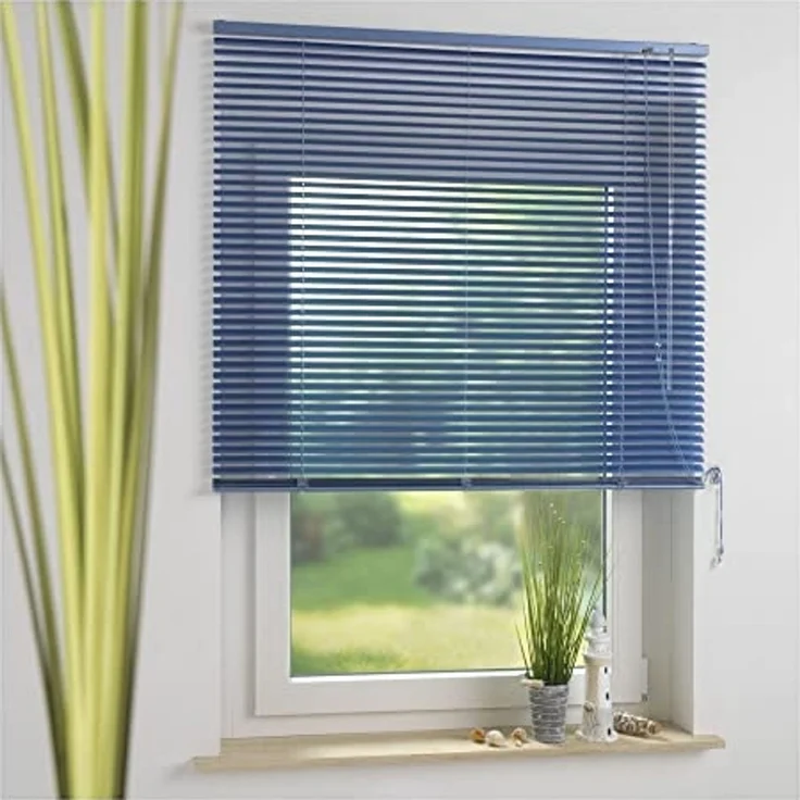 Liedeco Jalousie Aluminium-Jalousie, mit Bohren, freihängend, Aluminium – Bild 2