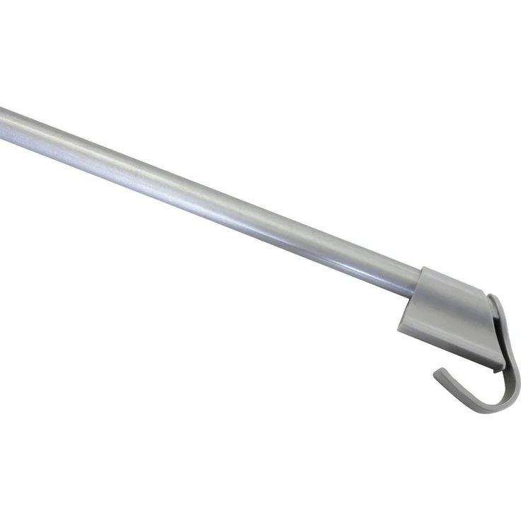 GARDINIA Scheibenstange Spannvitrage, Ø 9 mm, 1-läufig, ausziehbar, ohne Bohren, geklemmt, Serie Klemmvitrage Ø 10/12 mm – Bild 2